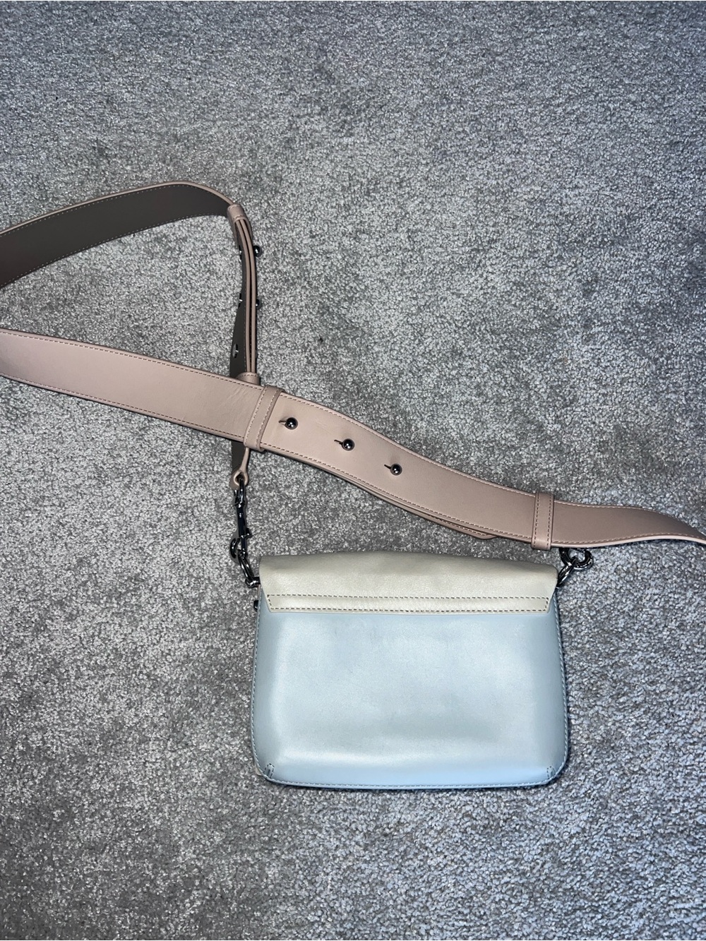 All saints ❤️🔥 Zep Multi Box Bag lamb leather - Picture 8 of 10